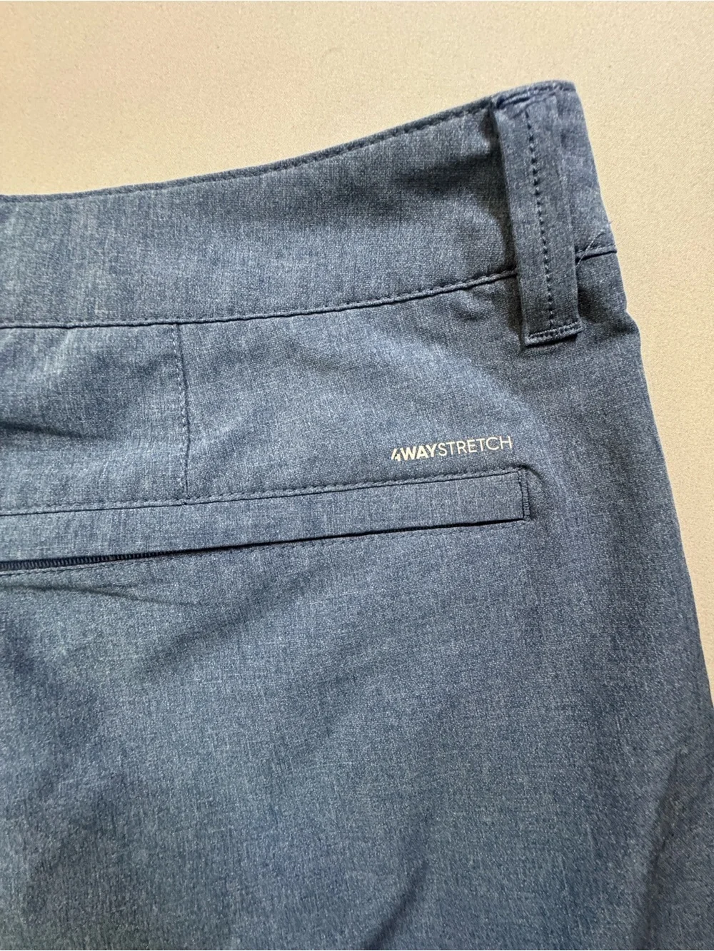 Quiksilver Amphibian Men's Slate Blue Flat Front Shorts